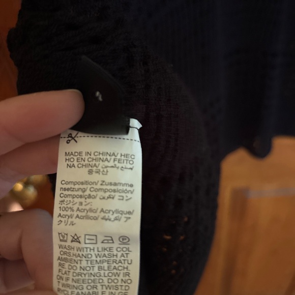 Boho Crochet knit swim/pool/bathing suit coverup open back - Picture 6 of 6